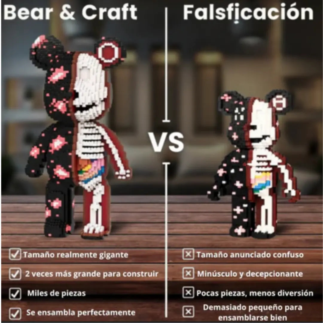 Bear & Craft - Oso gigante para armar