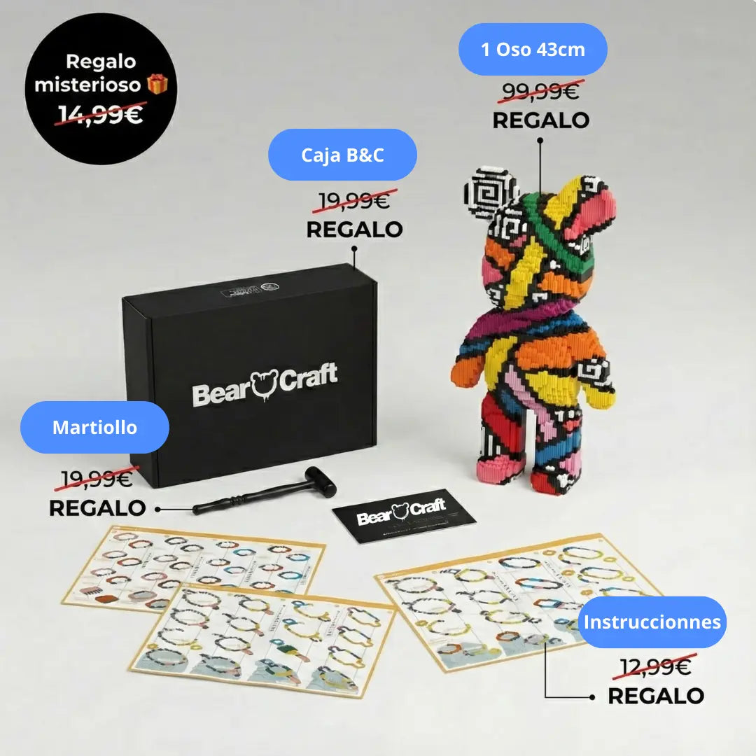 Bear & Craft - Oso gigante para armar